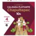 Realizan primera carrera de 10 km en calzada flotante en Chapultepec
