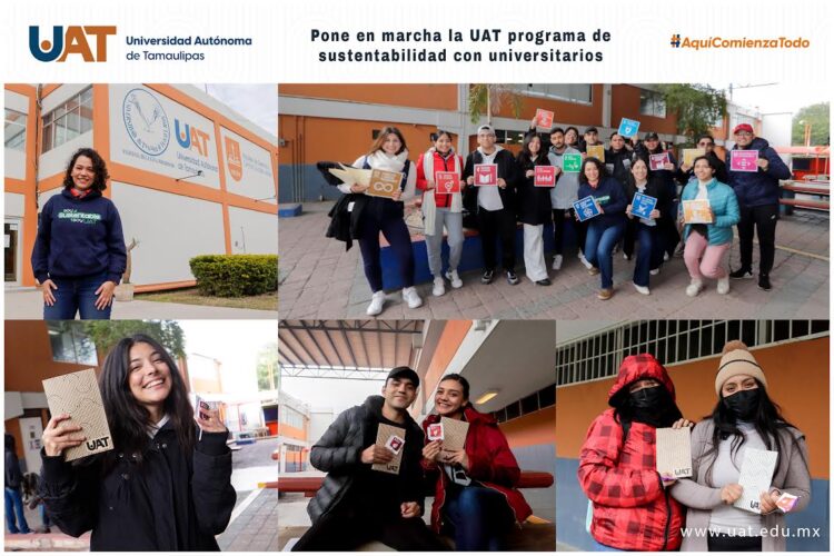 Pone en marcha la UAT el programa de sustentabilidad con universitarios