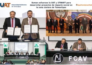 Suman esfuerzos UAT y UTMART para desarrollar proyectos de impacto social en la zona costera