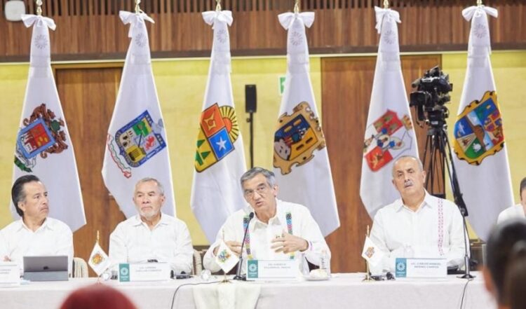 El gobernador de Tamaulipas propone ante la CONAGO un Plan Hidráulico Binacional
