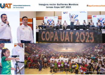Inaugura Rector Guillermo Mendoza la Copa UAT 2023
