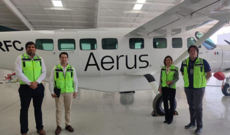Anuncia SDE que a partir del 27 de abril la aerolínea Aerus inicia operaciones en Tamaulipas