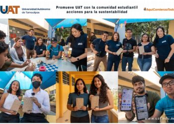 Promueve la UAT con la comunidad estudiantil acciones para la sustentabilidad