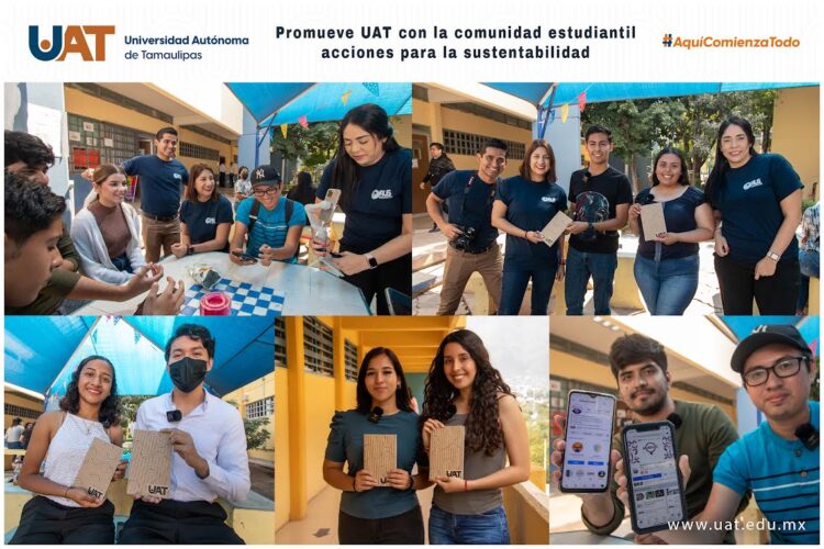 Promueve la UAT con la comunidad estudiantil acciones para la sustentabilidad