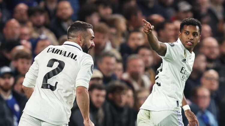 Doblete de Rodrygo lleva al Real Madrid a semifinales de Champions