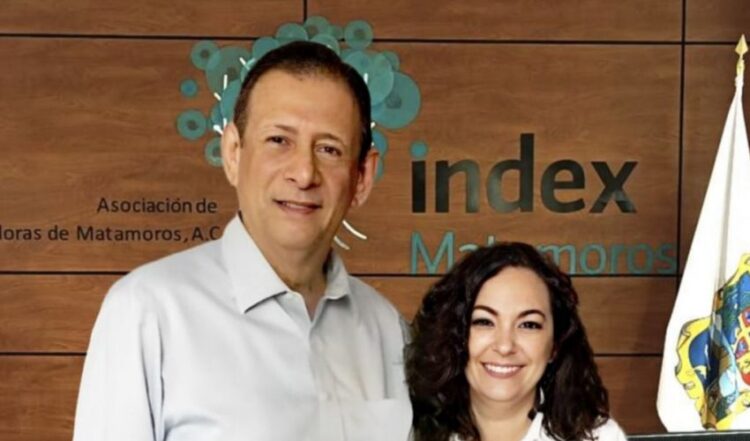 Secretaria del Trabajo de Tamaulipas se reúne con el director de Index Matamoros