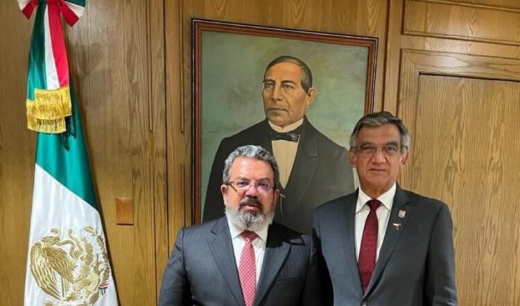 Gestiona el gobernador en la Ciudad de México más beneficios para Tamaulipas