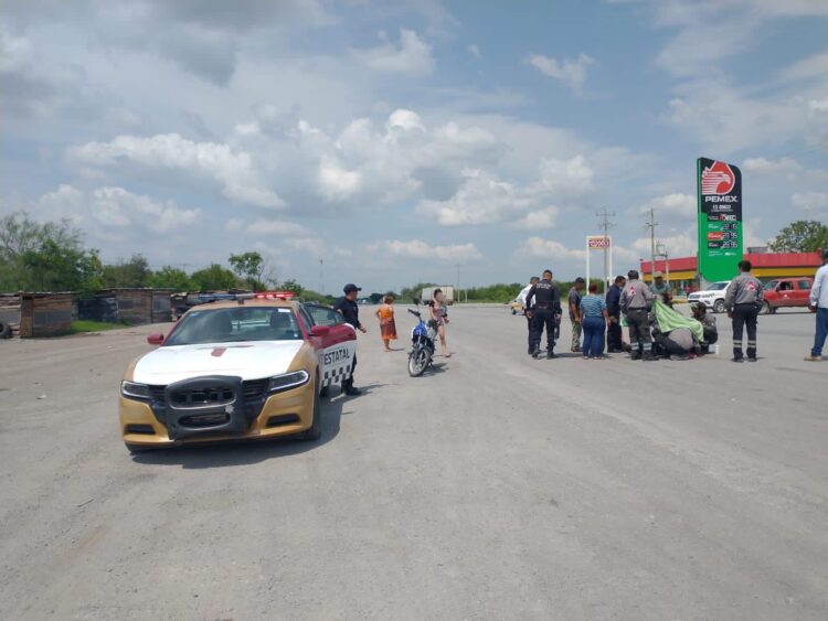 Desquiciados gobiernan de facto carreteras del estado; atienden en Victoria a lesionada en Rumbo Nuevo