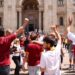 Bronca deja tres heridos y siete detenidos antes del Sevilla-Roma