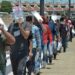 Unos 450 migrantes venezolanos  se desplazan de Matamoros Nuevo Laredo; buscan asilo de EU
