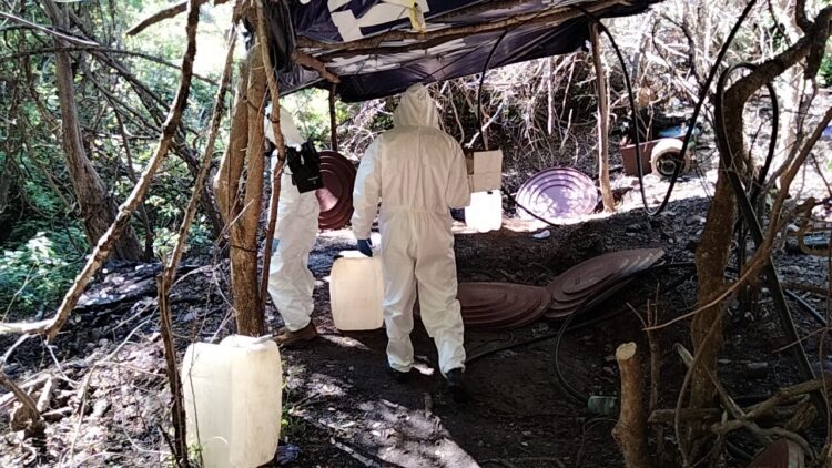 Desmantela Semar cuatro laboratorios clandestinos en Sinaloa