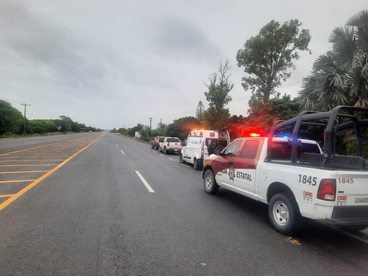 Derrape deja 3 personas lesionadas en la carretera Victoria-Monterrey