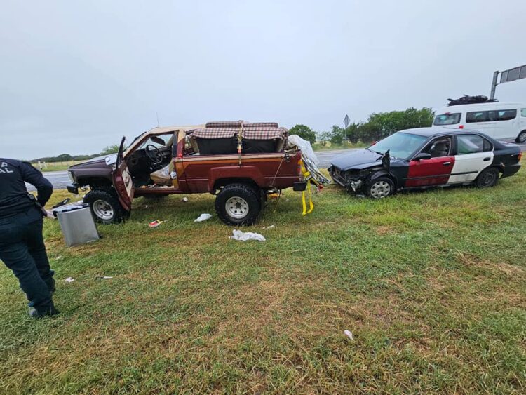La GE auxilia a lesionados de accidente ocurrido en el tramo carretero Victoria-Padilla