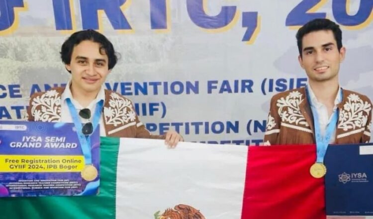 Estudiantes de Tamaulipas ganan el oro en Feria Internacional de Ciencias e Innovación en Indonesia