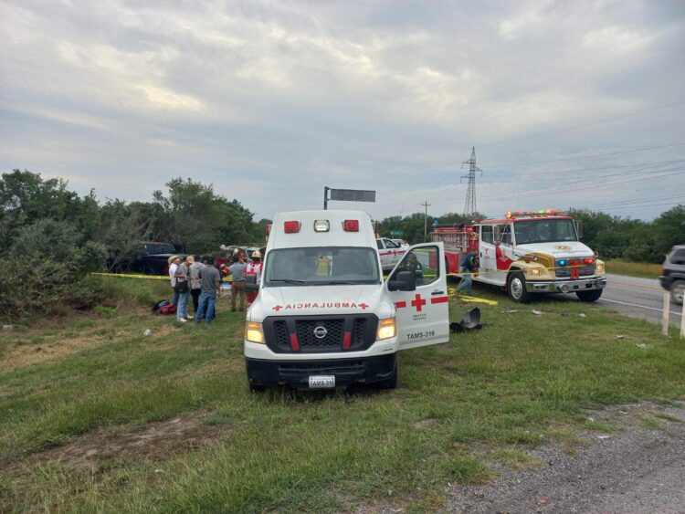 Una persona muerta y 13 lesionadas fue el saldo de accidente ocurrido en la ‘joroba’ cercana a Güémez