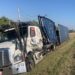 Un choque de tractocamiones en área de González provoca un lesionado y daños aún no cuantificados