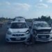 Choque de vehículos habilitados como taxis deja personas lesionadas en carretera 85 Victoria-Monterrey