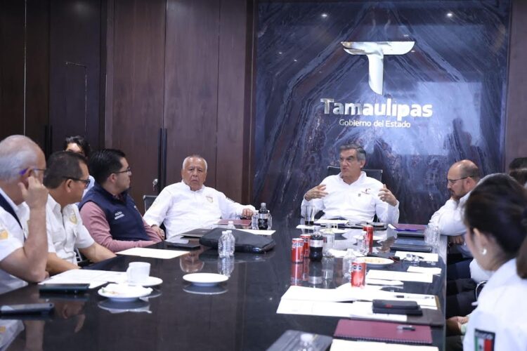 Gobierno de Tamaulipas e INM coordinan esfuerzos para atender a migrantes y tener frontera tranquila