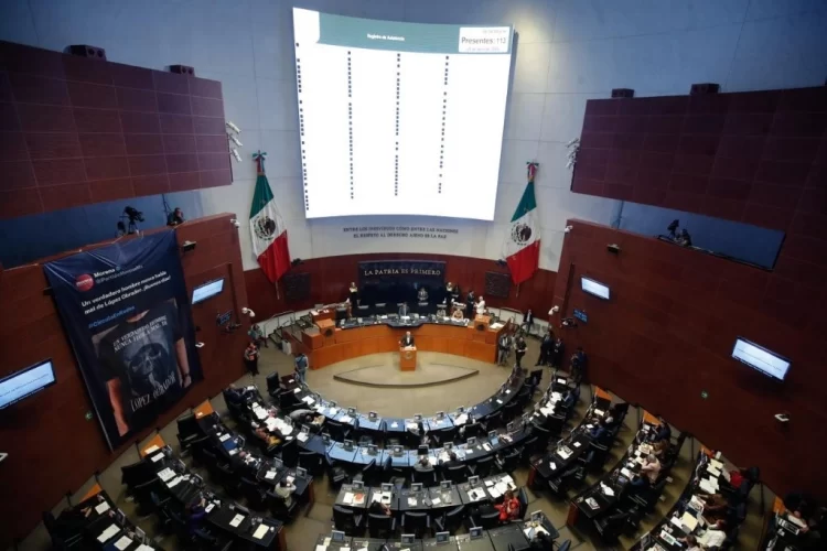 Avala el Senado en lo general creación del Fondo de Pensiones; la oposición casi enloquece