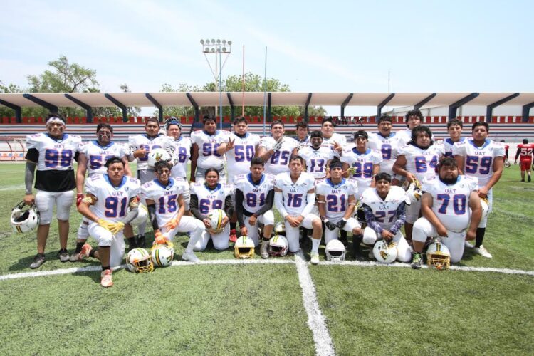 Están listas las semifinales de Intermedia en Futbol Americano de la UAT