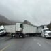 Choque entre 4 tráileres provoca esta noche el cierre  de la carretera Rumbo Nuevo