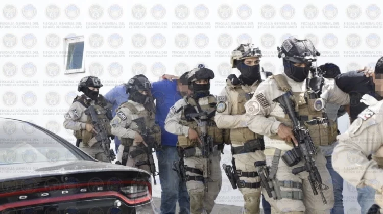 Capturan a cuatro presuntos responsables del asesinato de dos paramédicos en Celaya