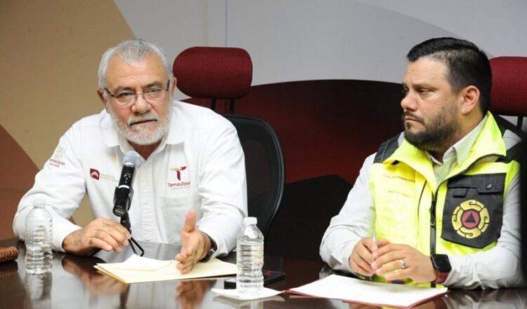 Inician los trabajos para atender daños de grietas provocadas por lluvias en Tula