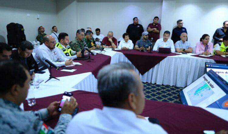 Se coordinan autoridades ante llegada de tormenta tropical ‘Alberto’ a costas de Tamaulipas