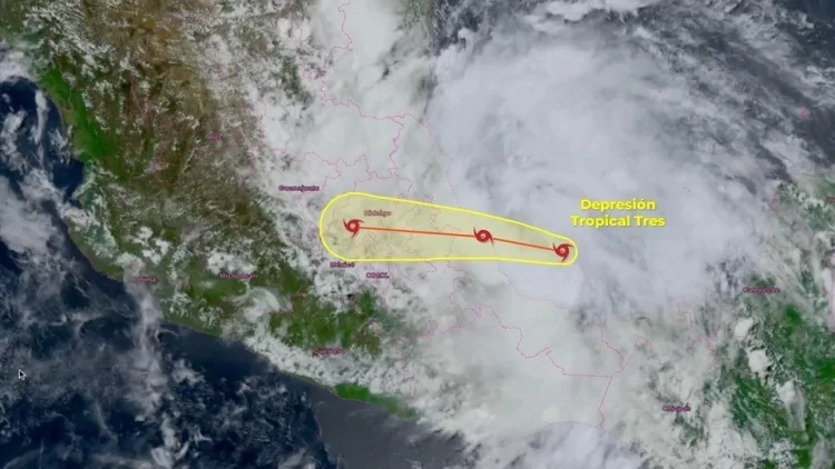 Advierte SMN que  tormenta tropical ‘Chris’ llegaría a Tamaulipas con lluvias torrenciales