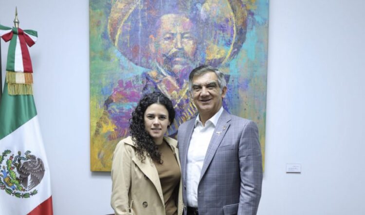 Américo Villarreal y Luisa María Alcalde revisan en reunión daños de ‘Alberto’ en Tamaulipas