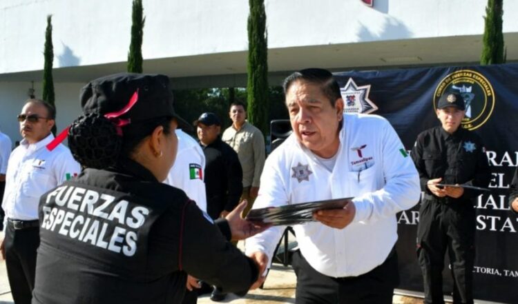 Recibe la Guardia Estatal a nuevos elementos de Fuerzas Especiales
