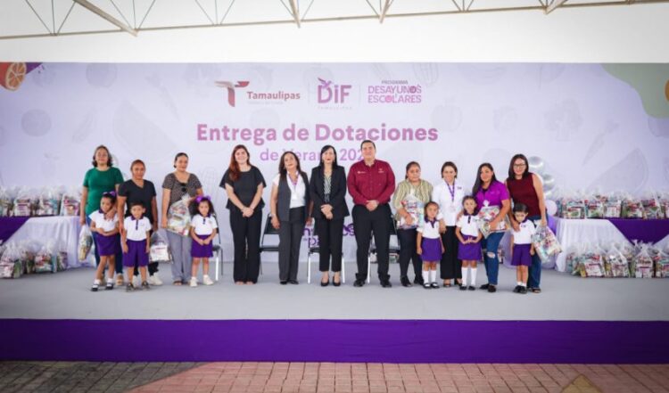 Tamaulipas, único estado del país que entrega dotaciones de desayunos escolares durante vacaciones