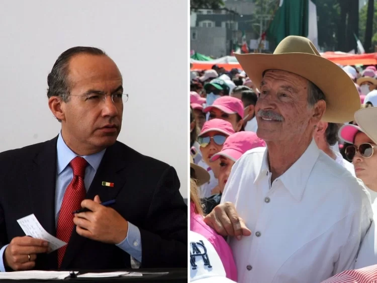Expresidentes derechistas de España y LATAM, entre ellos Fox y Fecal, van contra reforma judicial de México