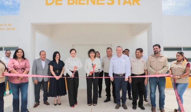 La SEBIEN y alcaldesa de Nuevo Laredo habilitan Comedor de Bienestar