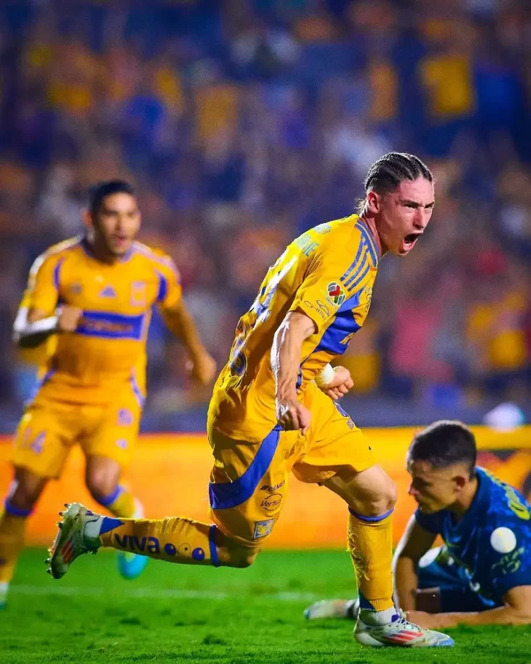 Tigres se impone 1-0 al bicampeón América y Toluca golea 3-0 al Mazatlán