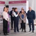 López Obrador y Sheinbaum supervisan avances de trolebús y del tren ‘El Insurgente’