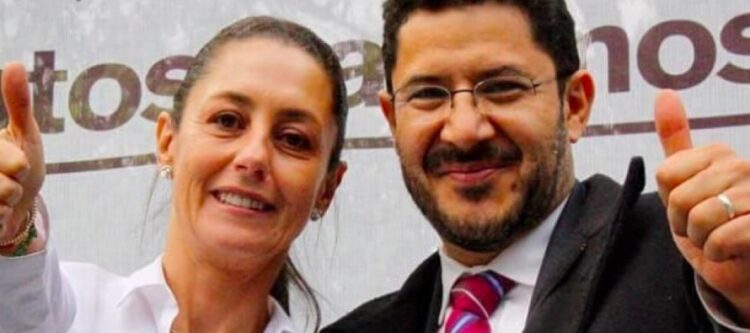 Adelanta Claudia Sheinbaum que Martí Batres formará parte de su gabinete