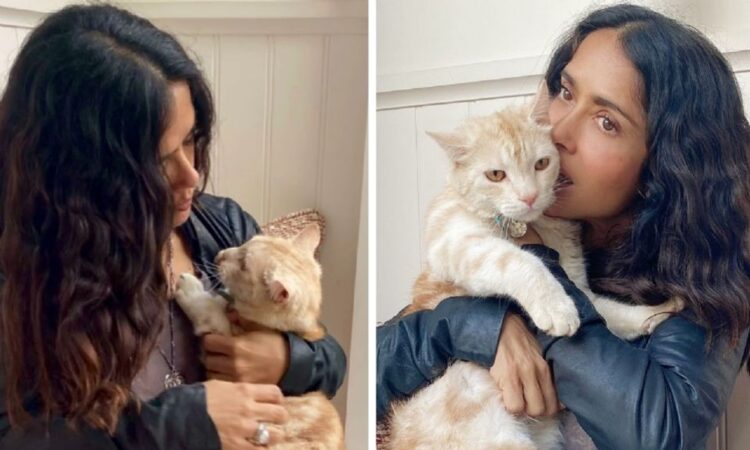 Salma Hayek saca su ‘Karen’ interior al presumir a su mascota