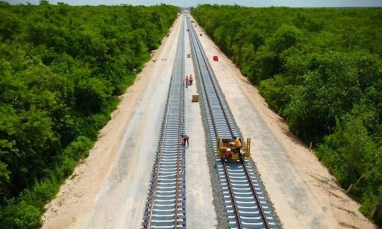 Tramo 5 del Tren Maya, el que más ha costado trabajo, asegura AMLO