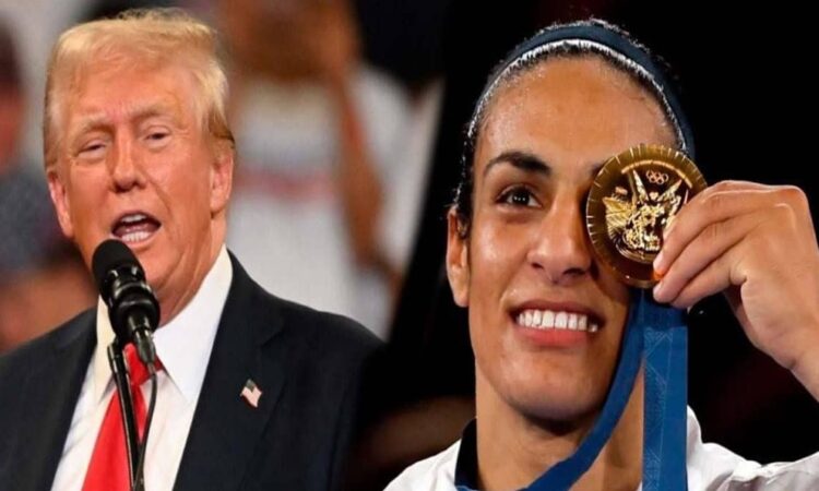 Trump criticó a Imane Khelif y acusa a Kamala de querer ‘hombres’ en deportes femeninos