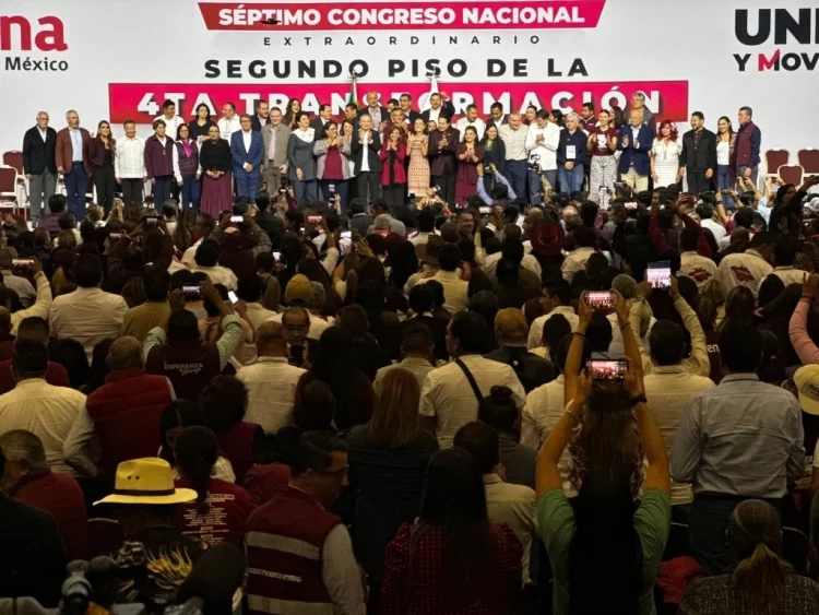 Alza Sheinbaum  tono de voz: ‘Morena no será partido de Estado ni caer en la corrupción y nepotismo’
