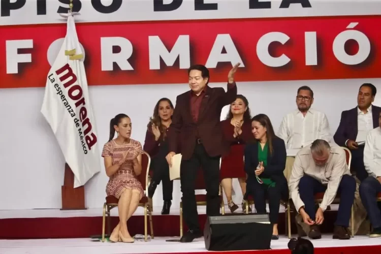 Luisa María Alcalde, Andrés López Beltrán y Carolina Rangel son el 1, 2 y 3 de nueva dirigencia de Morena