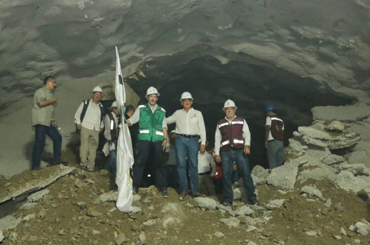 Atestigua Américo conexión de túnel en la autopista Mante-Ocampo-Tula