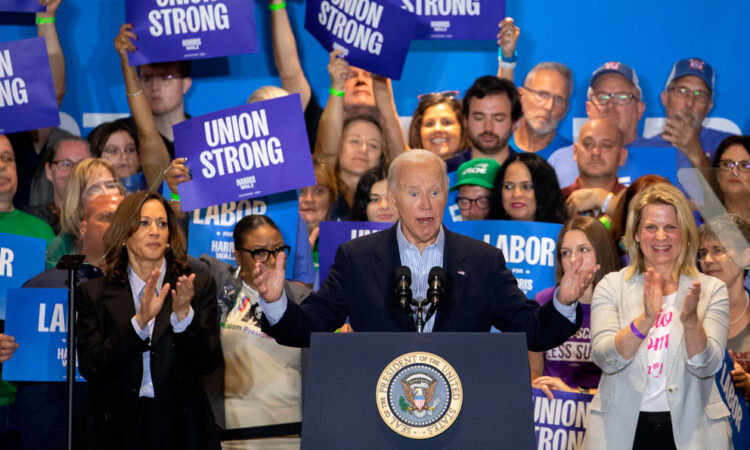 Biden retrata a Trump como ‘enemigo’ de los sindicatos