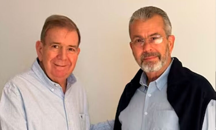 Se reúne Edmundo González con un rector del CNE de Venezuela