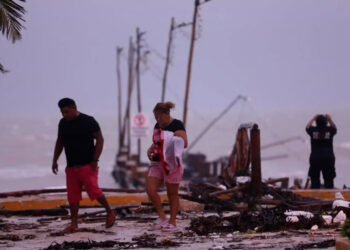 Deja ‘Milton’ inundaciones y fallas en energía en Yucatán