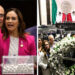 Discuten diputados entre tómbolas y una corona fúnebre