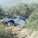 Camioneta choca con árboles y se mete al monte cerca de Tula; la conducía un ‘fantasma’