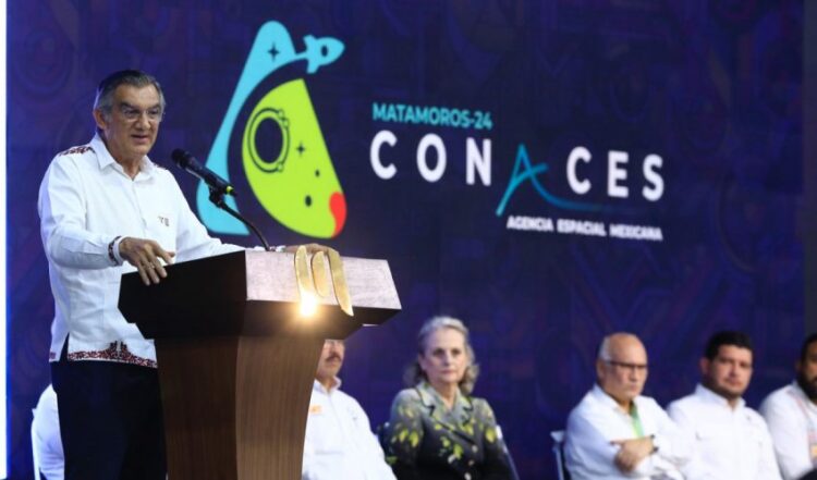 El gobernador Américo Villarreal inaugura Congreso Nacional de Actividades Espaciales 2024