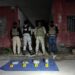 Fuerzas federales y estatales aseguran en Reynosa una guarida con estupefacientes y ‘ponchallantas’